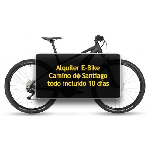 Alquiler bicicleta Ebike Camino Santiago